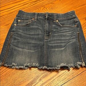 American Eagle Outfitters Blue Denim Mini Skirt